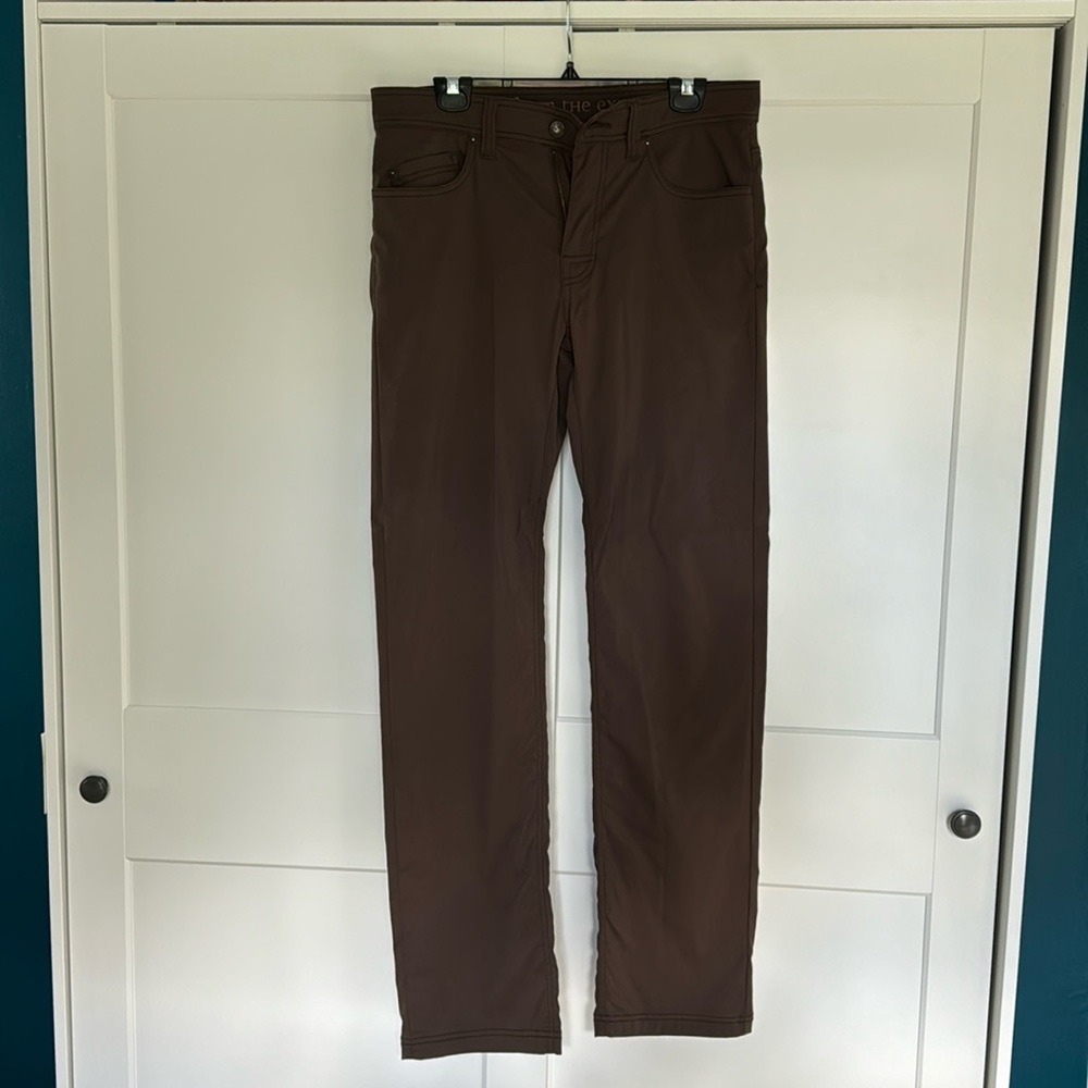 Prana Brion Pants, Brown, Men’s 31x34